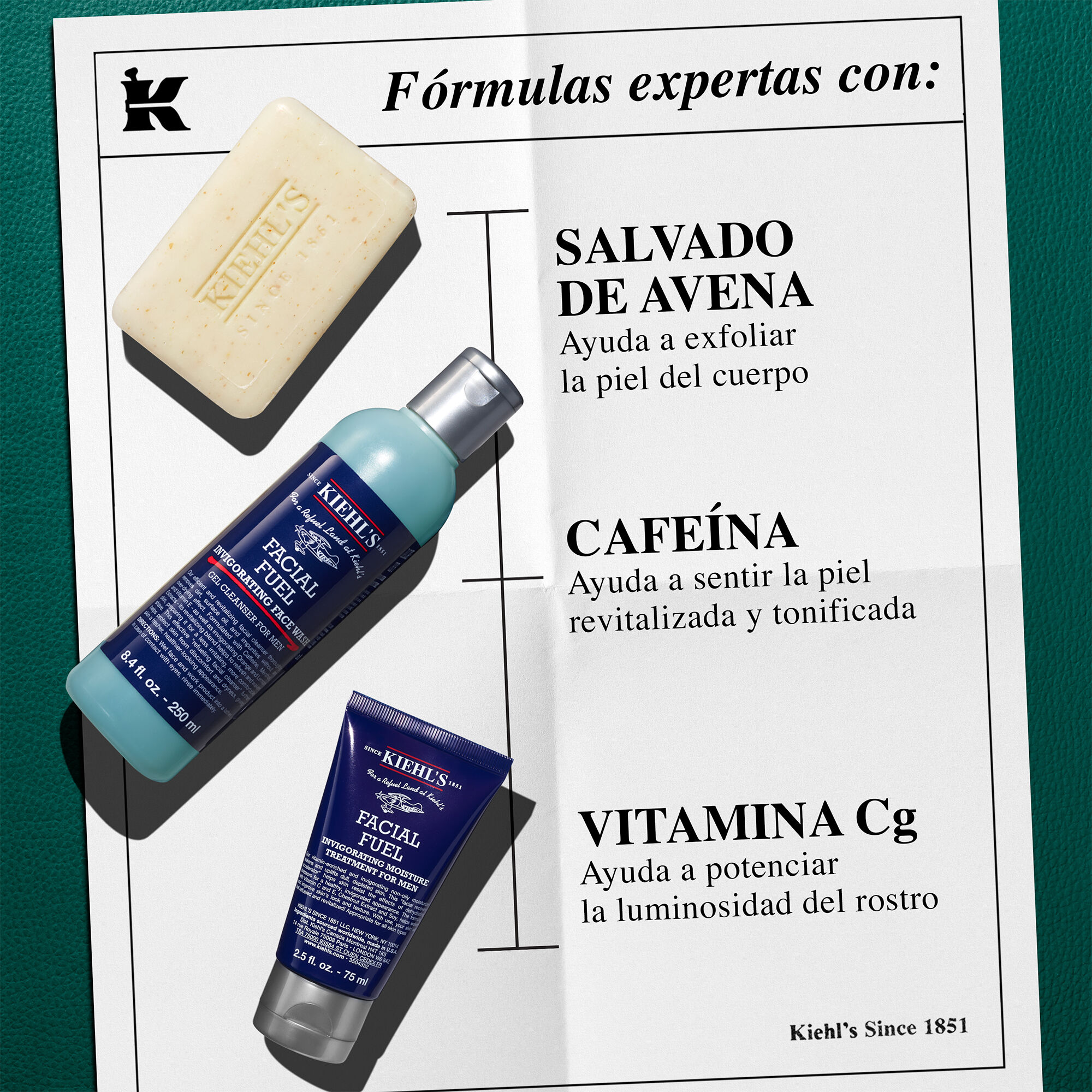 Cofre regalo Morning Reboot para el cuidado facial de hombre