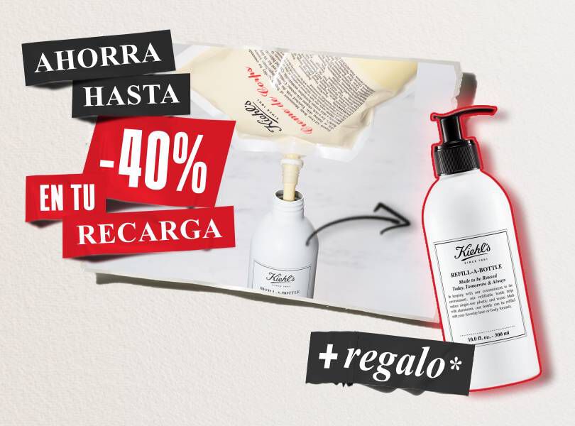 Publicidad de Kiehl's: hasta -30% en productos seleccionados. Rebajas de invierno del 7/01 al 2/02.