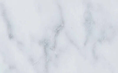 Texto alternativo: Fondo de marmol blanco con vetas grises.