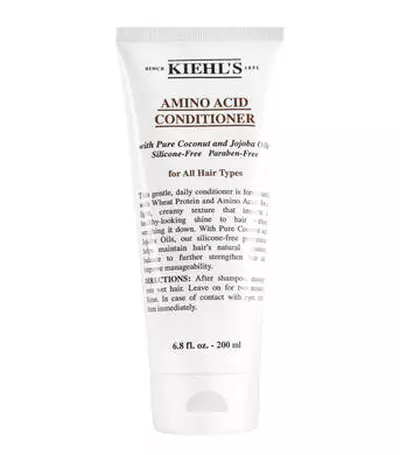 Acondicionador de aminoacidos de Kiehl's en tubo de 200 ml, con aceite de coco y jojoba, ideal para todo tipo de cabello.