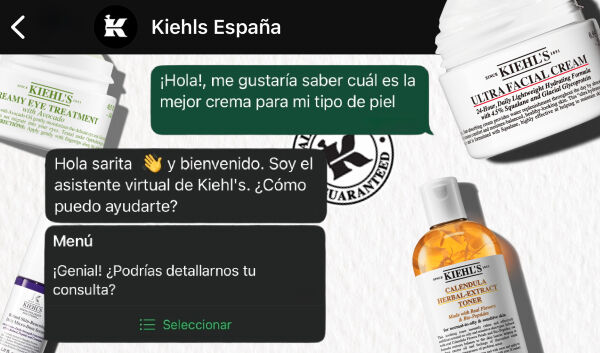 Consulta tus dudas en nuestro live chat | Kiehl's