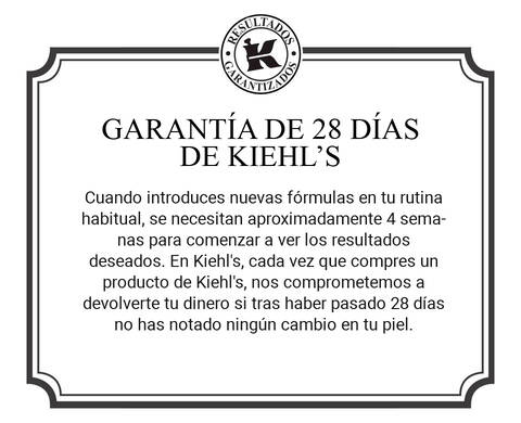 Kiehl's 28-day Guarantee