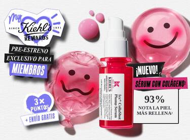 Serum con colageno CollaShot de Kiehl's: pre-estreno exclusivo para miembros con triple de puntos y envio gratis hasta el 9/8.