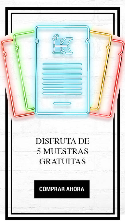 Disfrute de 3 muestras gratuitas