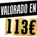 Valorado en 113€