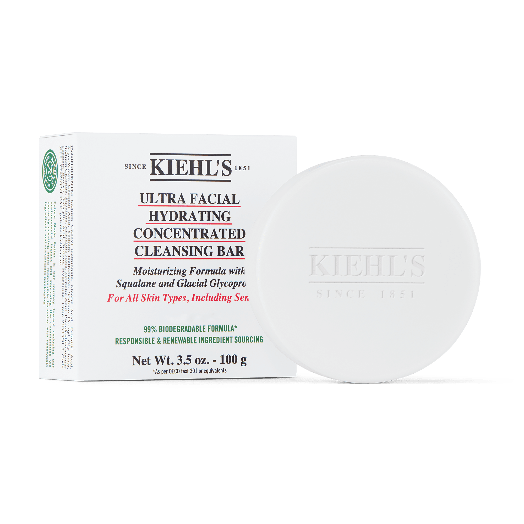 Kiehl%27s Ultra Facial Hydrating Concentrated Cleansing Bar 100 g