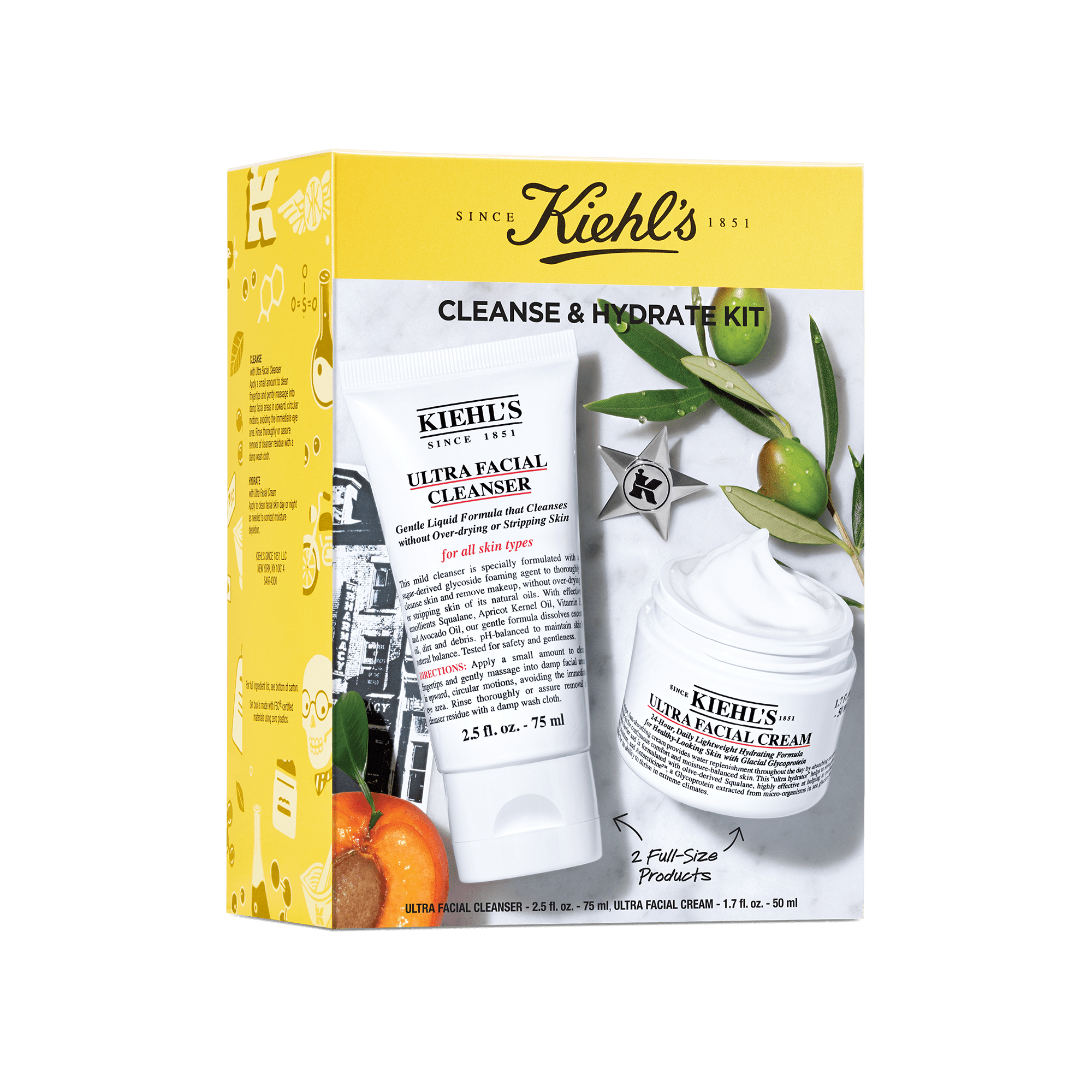 Kiehl%27s Cleanse & Hydrate Kit Set