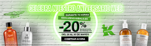 Aniversario Kiehl's - 20% de descuento en selección de productos